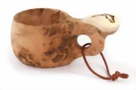 Kuksa D - Holztasse aus Birkenknollenholzholz mit Rentierhorn - Lachs Kuksa D - Holztasse aus Birkenknollenholzholz mit Rentierhorn - Lachs